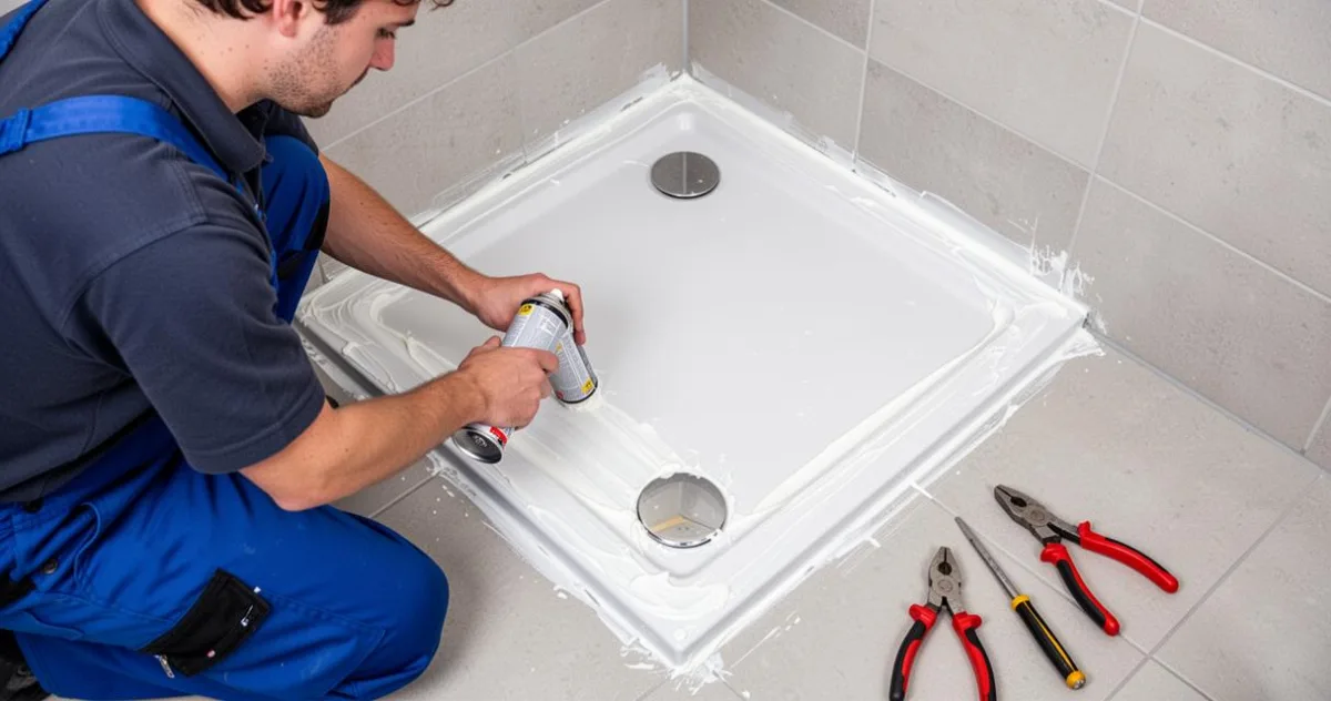Étanchéité et pose de receveur de douche : pourquoi le séchage du joint silicone est crucial – image 3