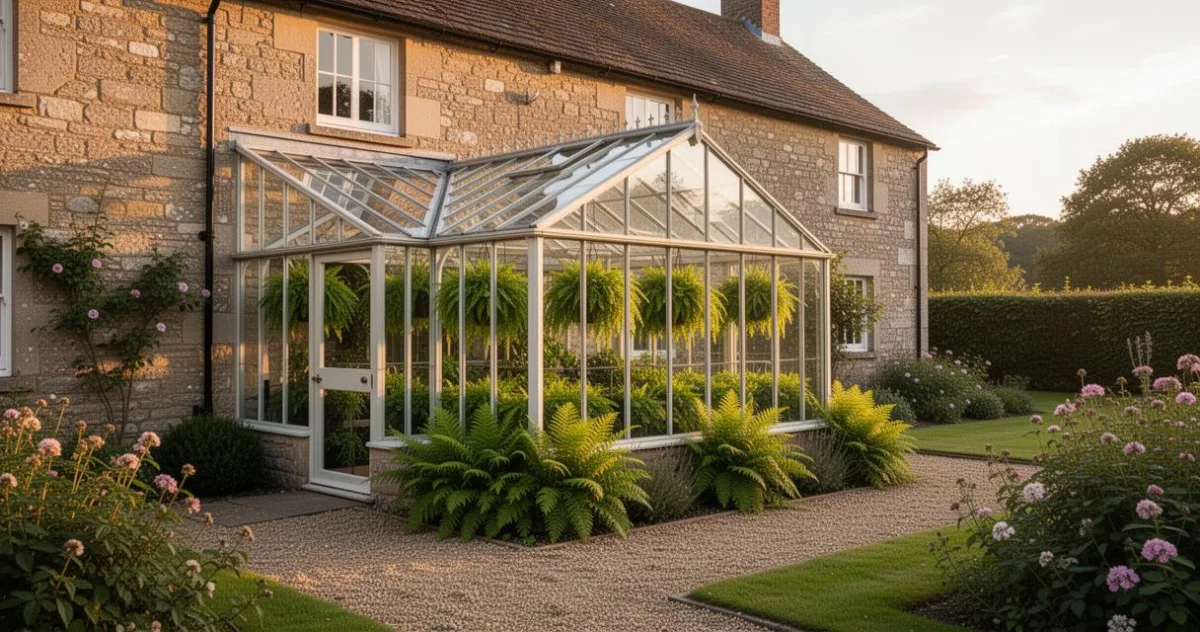 Serre adossee ou murale : comment choisir une structure en verre trempé durable pour vos plantes ?
