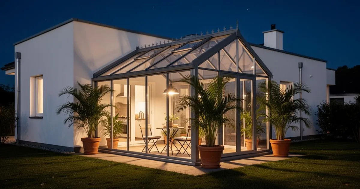 Serre adossee ou murale : comment choisir une structure en verre trempé durable pour vos plantes ? – image 4