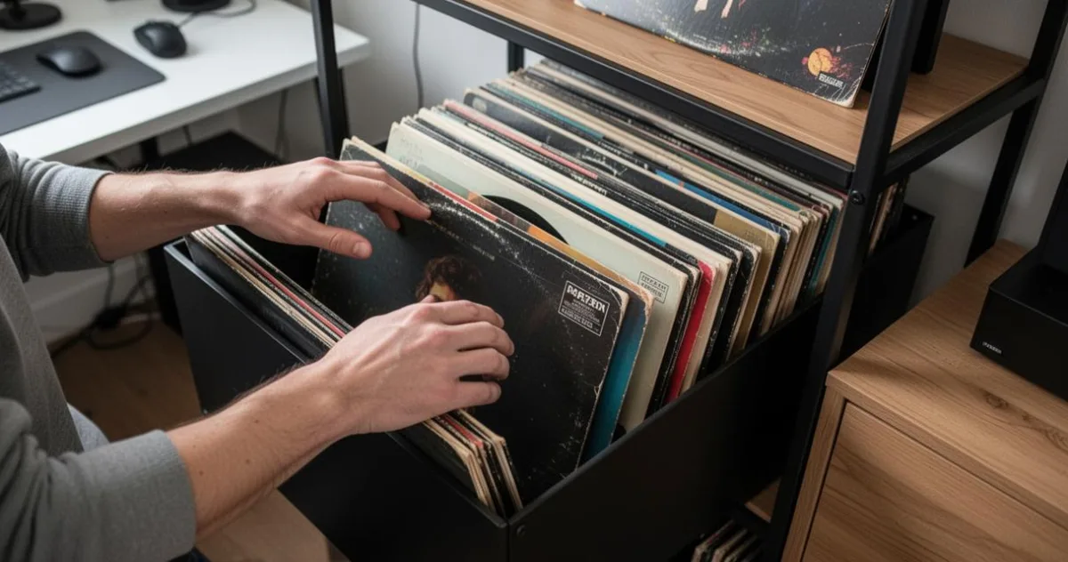 Top 6 des meubles pour disques vinyles au design vintage – image 2