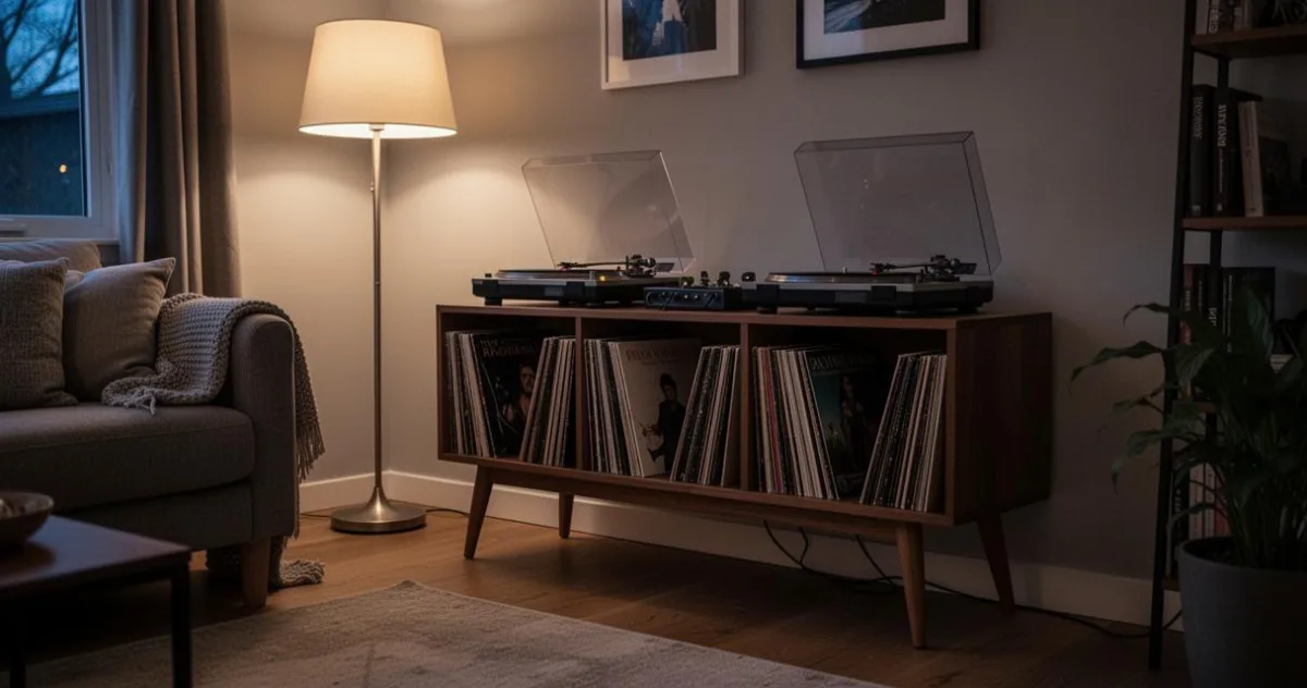 Top 6 des meubles pour disques vinyles au design vintage – image 4