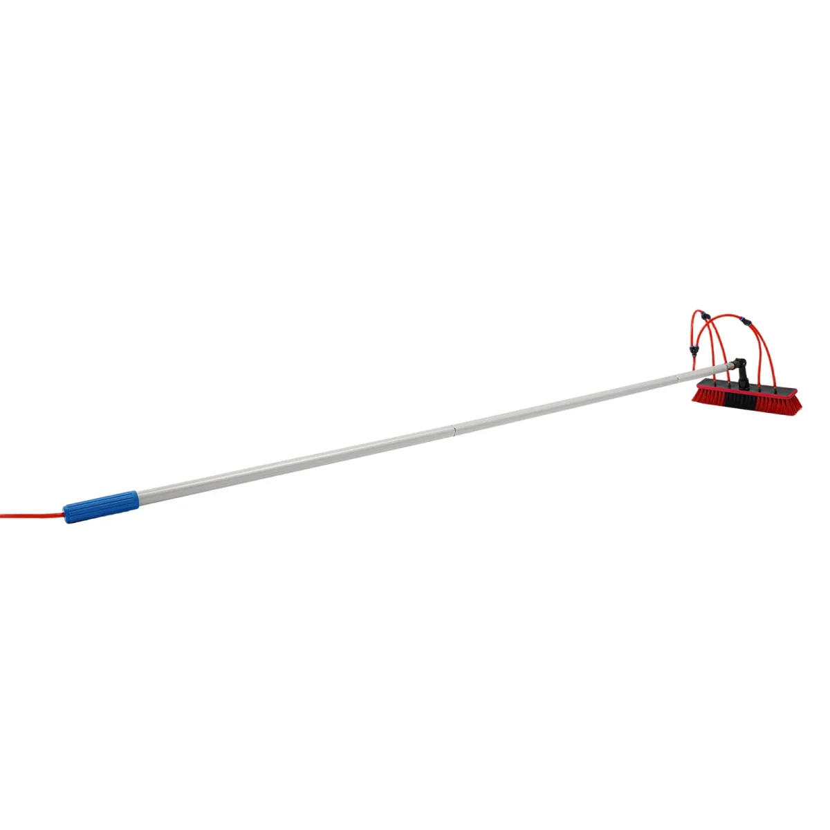 Brosse télescopique de 6 m avec tuyau d'eau