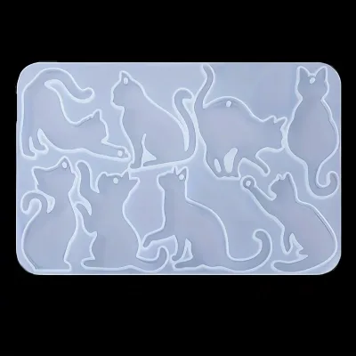 Moule en silicone pour pendentif animal de compagnie