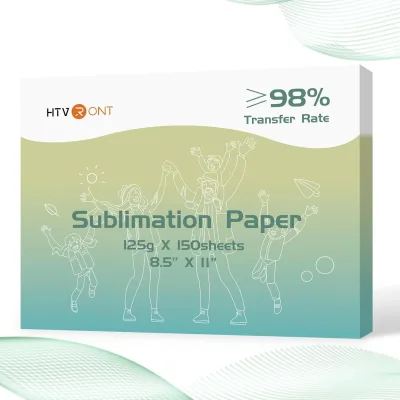 Papier de sublimation 21,5 × 28 cm, 150 feuilles
