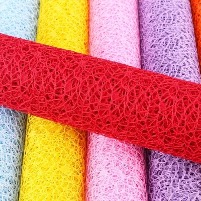 Rouleau de papier d'emballage floral, non blanchi – image 2